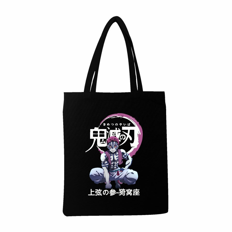 Leisure Anime Print Shoulder Tote Bag