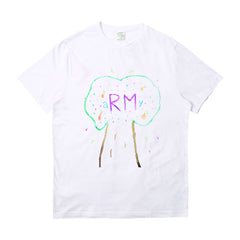 Unisex Kpop Graffiti Short-sleeved T-shirt