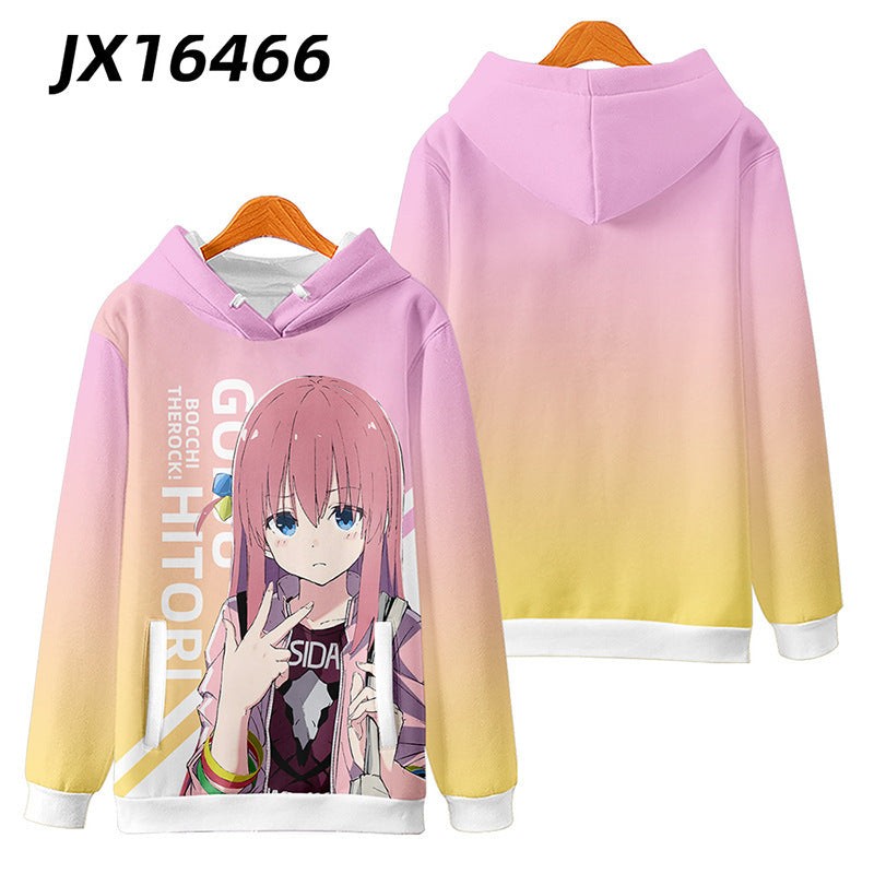 Women's Anime Cosplay Digital Print Hoodie