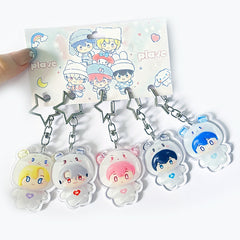 PLAVE Acrylic Keyring Set
