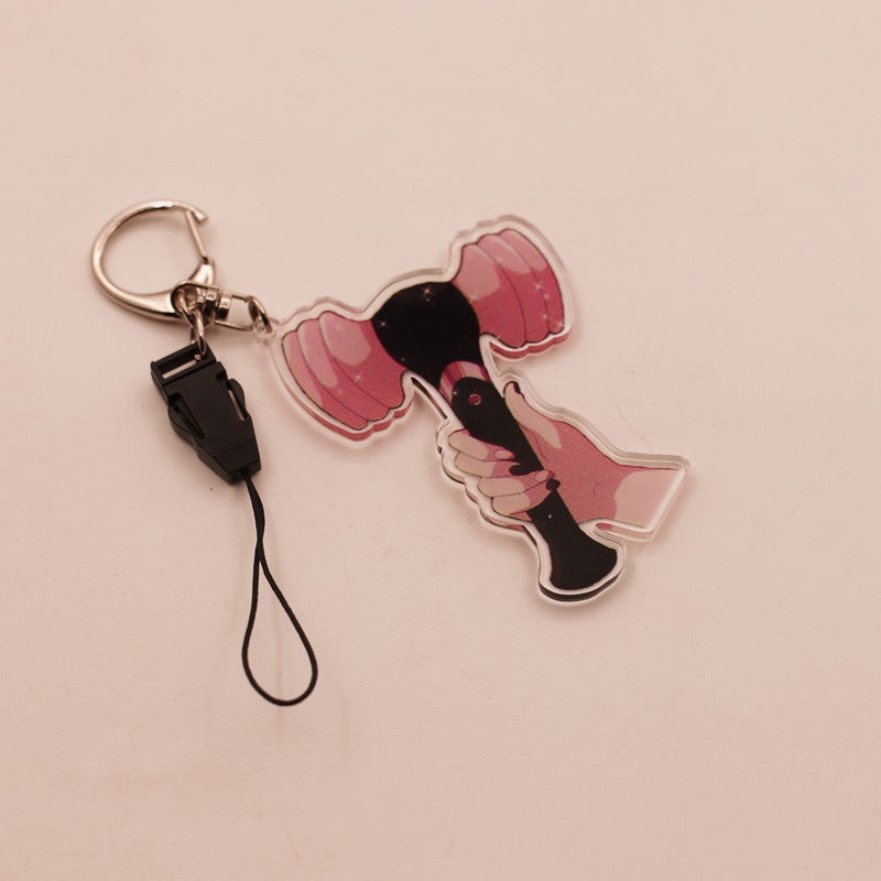 KPOP Cartoon Acrylic Keychain