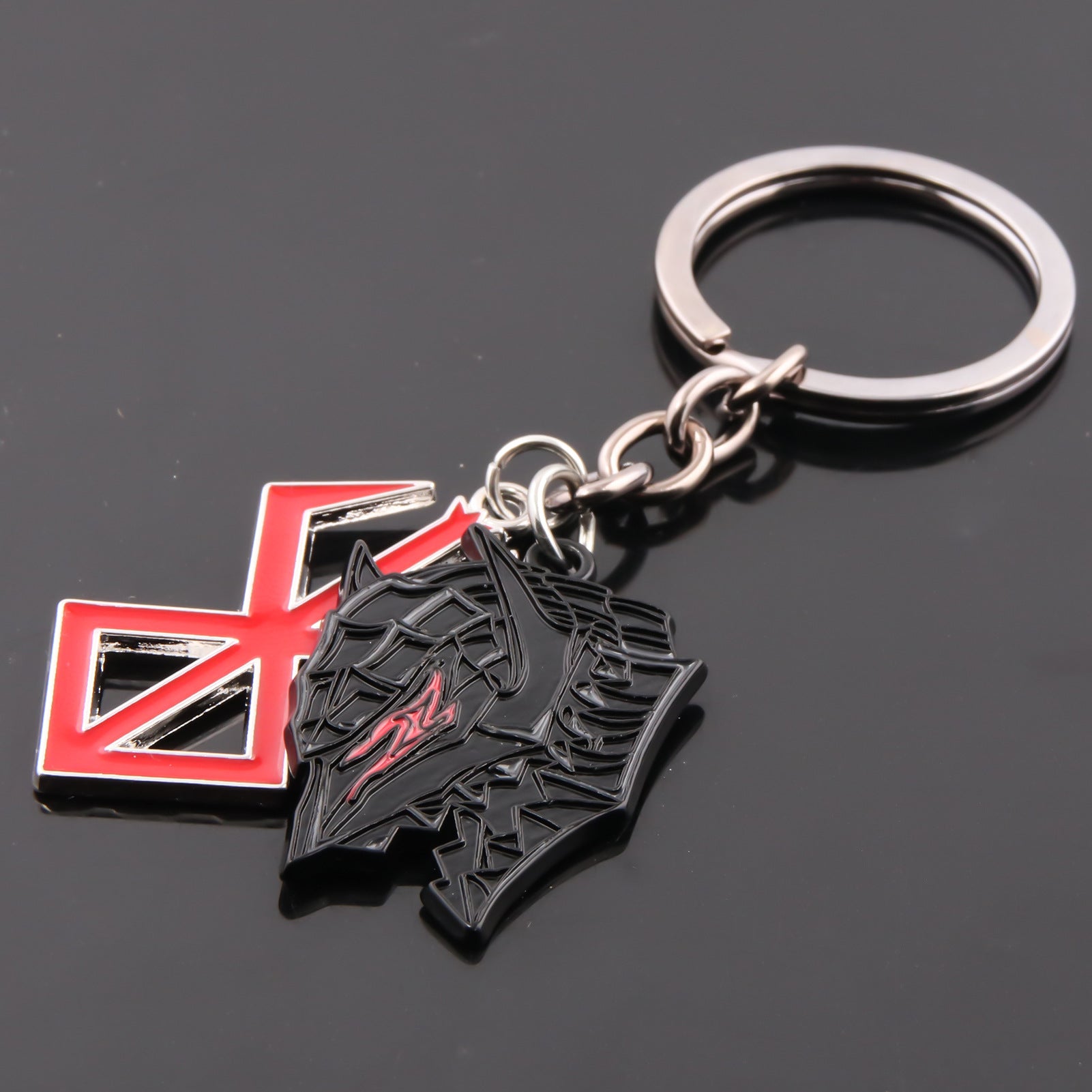 Trendy Anime Logo Keychain Pendant