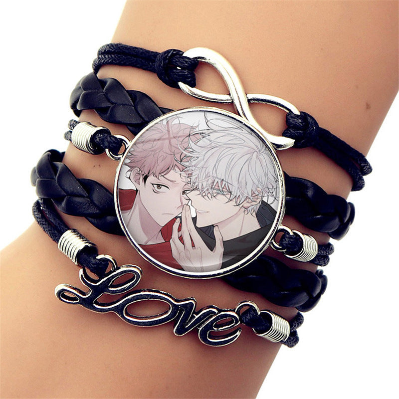 Casual Anime Weaving Multi-layer Bracelet