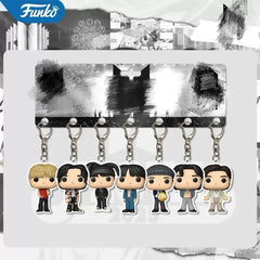 BANGTAN Collab Acrylic Pendant Keyring Set