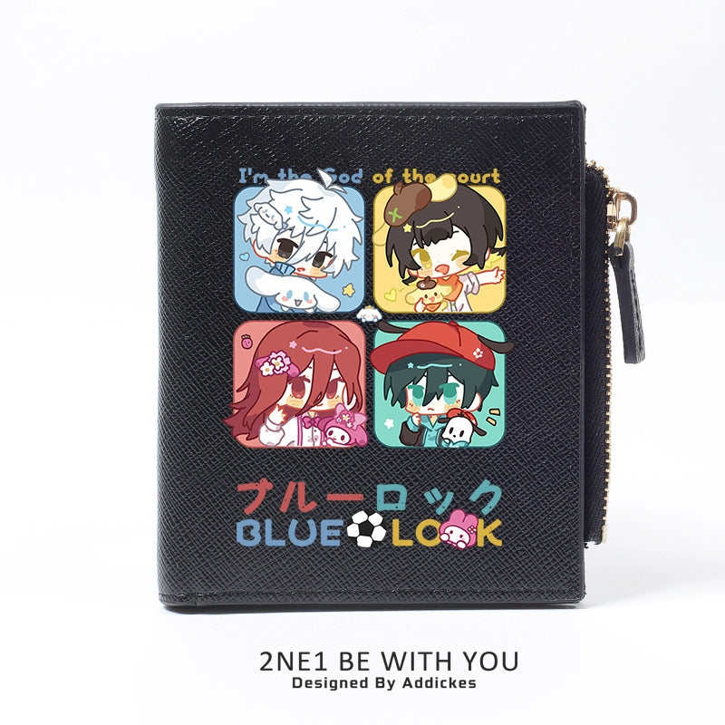 Manga Anime PU Zipper Wallet
