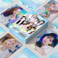 124PCS NM Laser Photocard Sticker