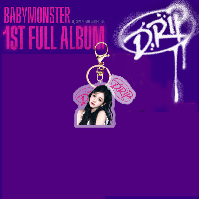 KPOP DRIP Acrylic Keychain Pendant