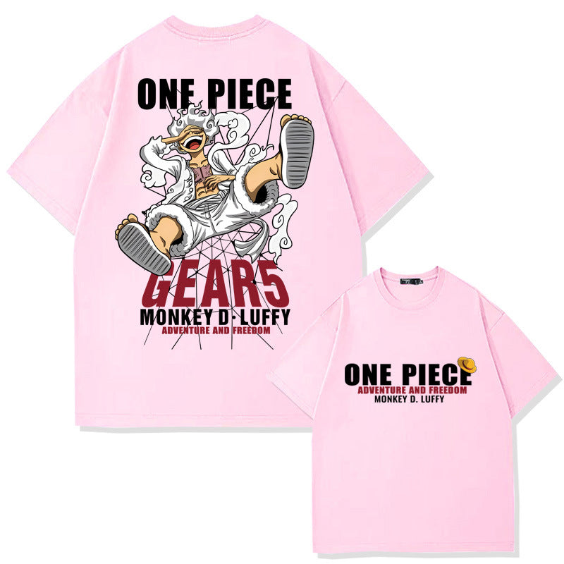 Luffy Cotton Short-sleeved T-shirt