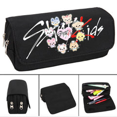 SKZ Pattern Double-layer Pencil Case