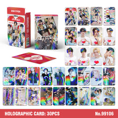 30pcs EN Laser Photocard