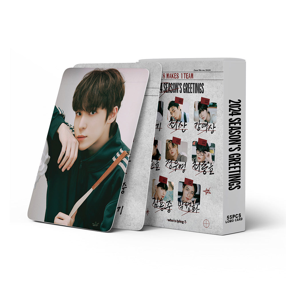 55 PCS KPOP Photocards