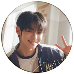 TWS "BBF" Badge Mirror Keychain