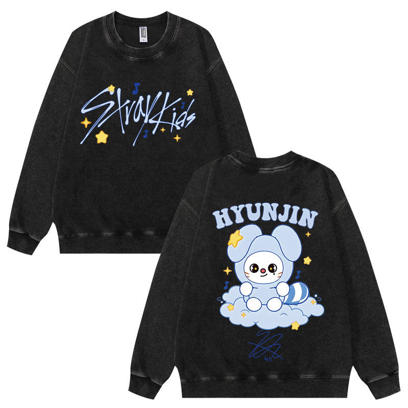 Vintage SKZ Doll Crew Neck Wash Sweatshirt