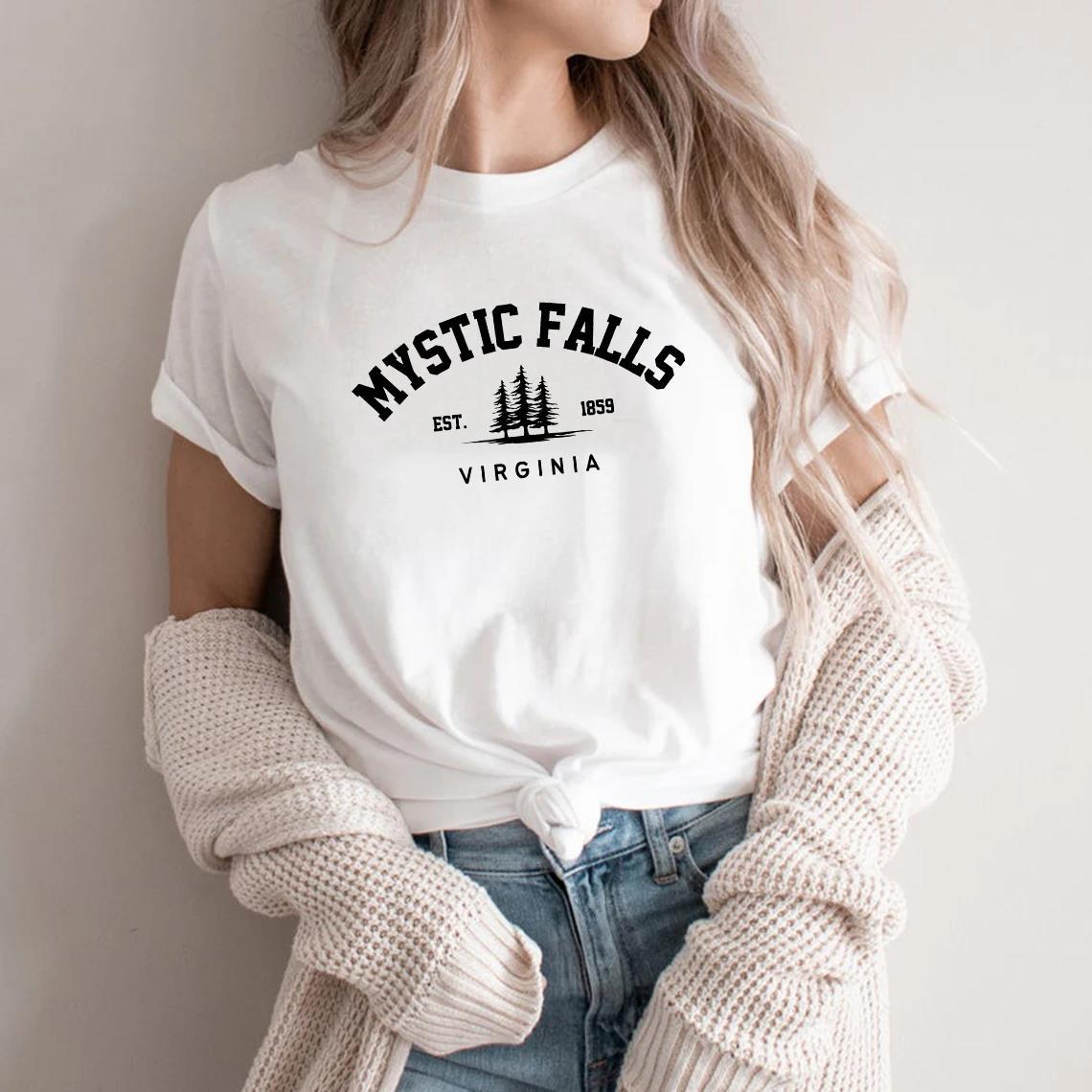 Women's Mystic Falls Virginia Casual T-Shirt