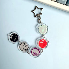 Cortisball String Acrylic Keychain