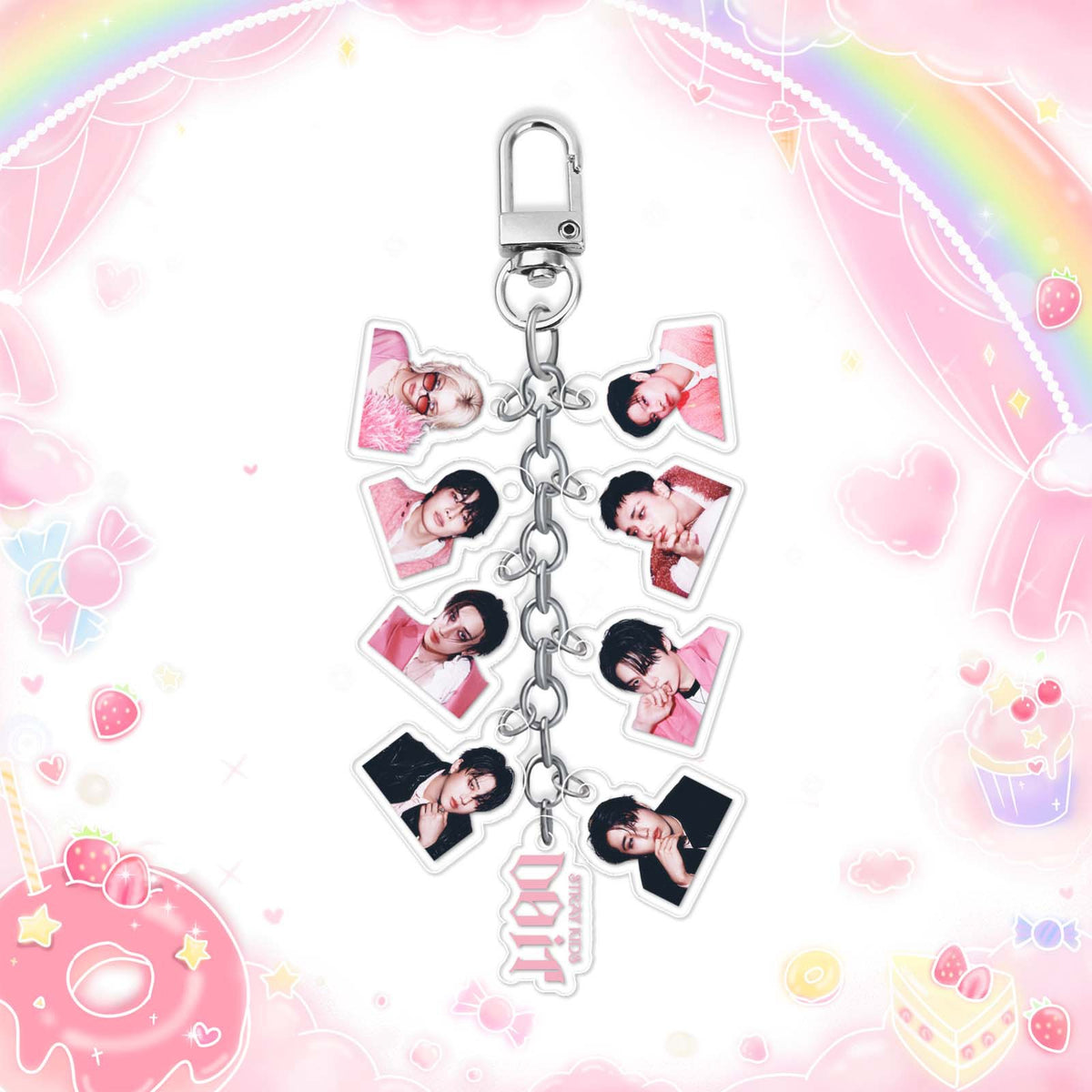 SKZ "DO IT" Pendant Bag Keychain