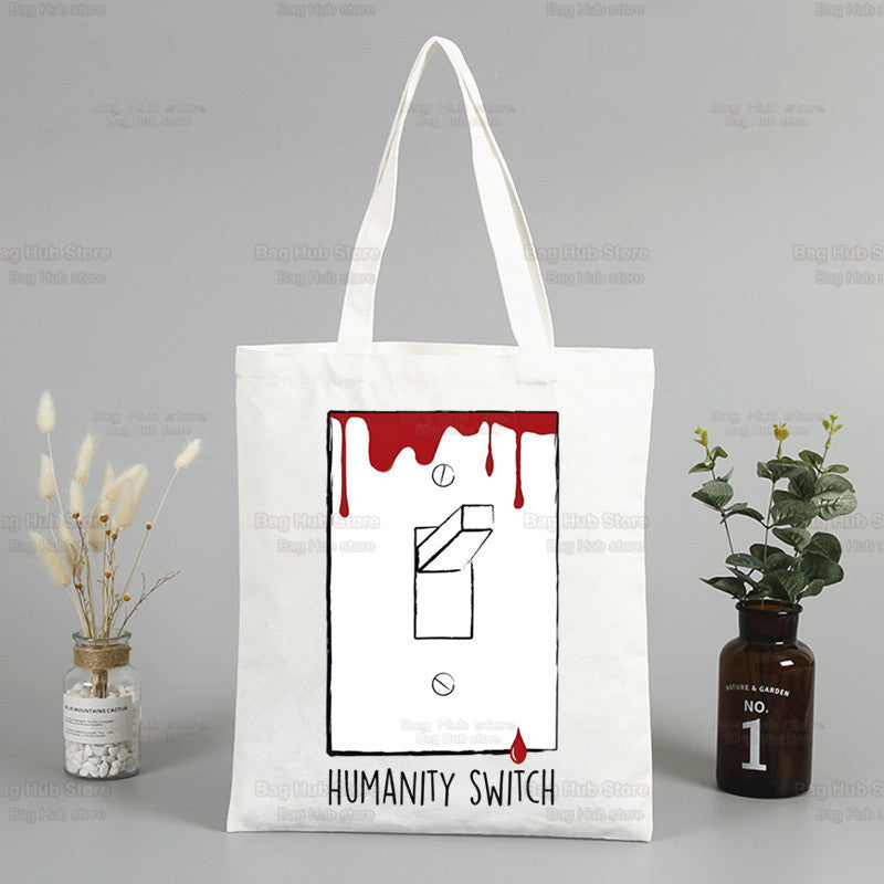 Damon Salvatore Canvas Bag