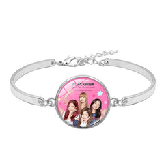 Kpop Round Pendant Bracelet