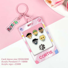 Cortsi Acrylic Photocard Holder Keyring