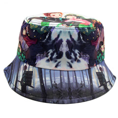 Versatile Anime Printed Bucket Hat