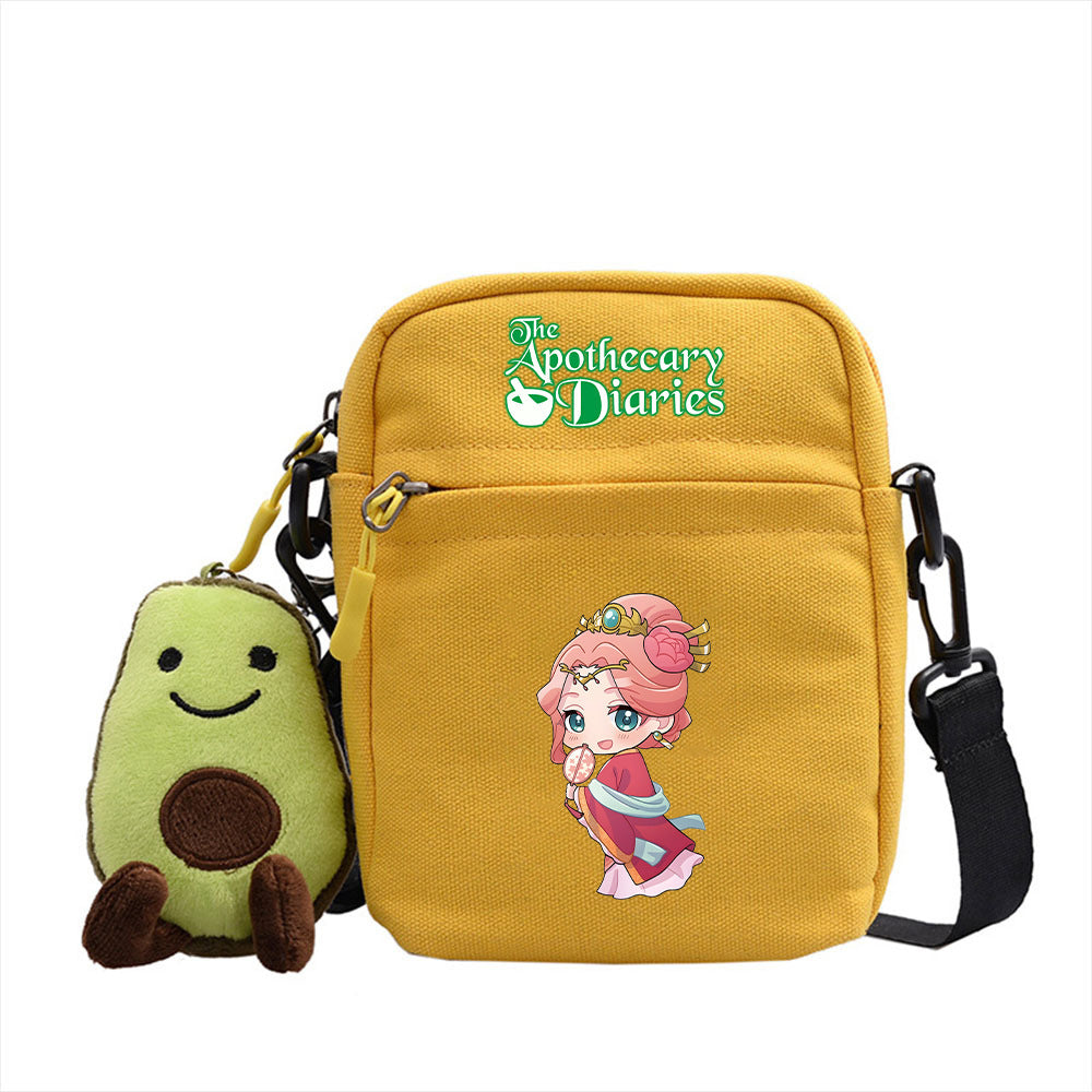 Versatile Anime Square Messenger Bag