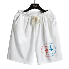 Casual Rem Anime Cos Summer Shorts