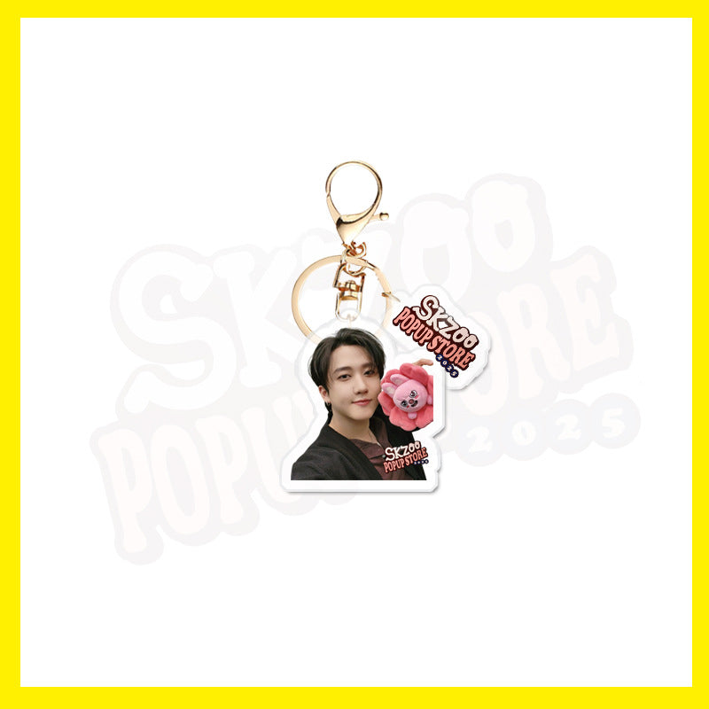 Felix Lee Know Acrylic Keychain Pendant