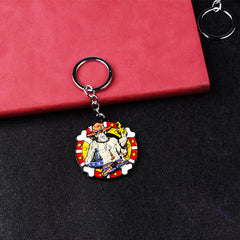 Luffy Rotatable Keychain Pendant