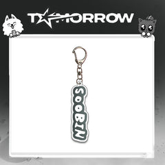 TXT MOA Soobin Letter Acrylic Keyring