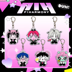 P1H Cartoon Keychain Pendant