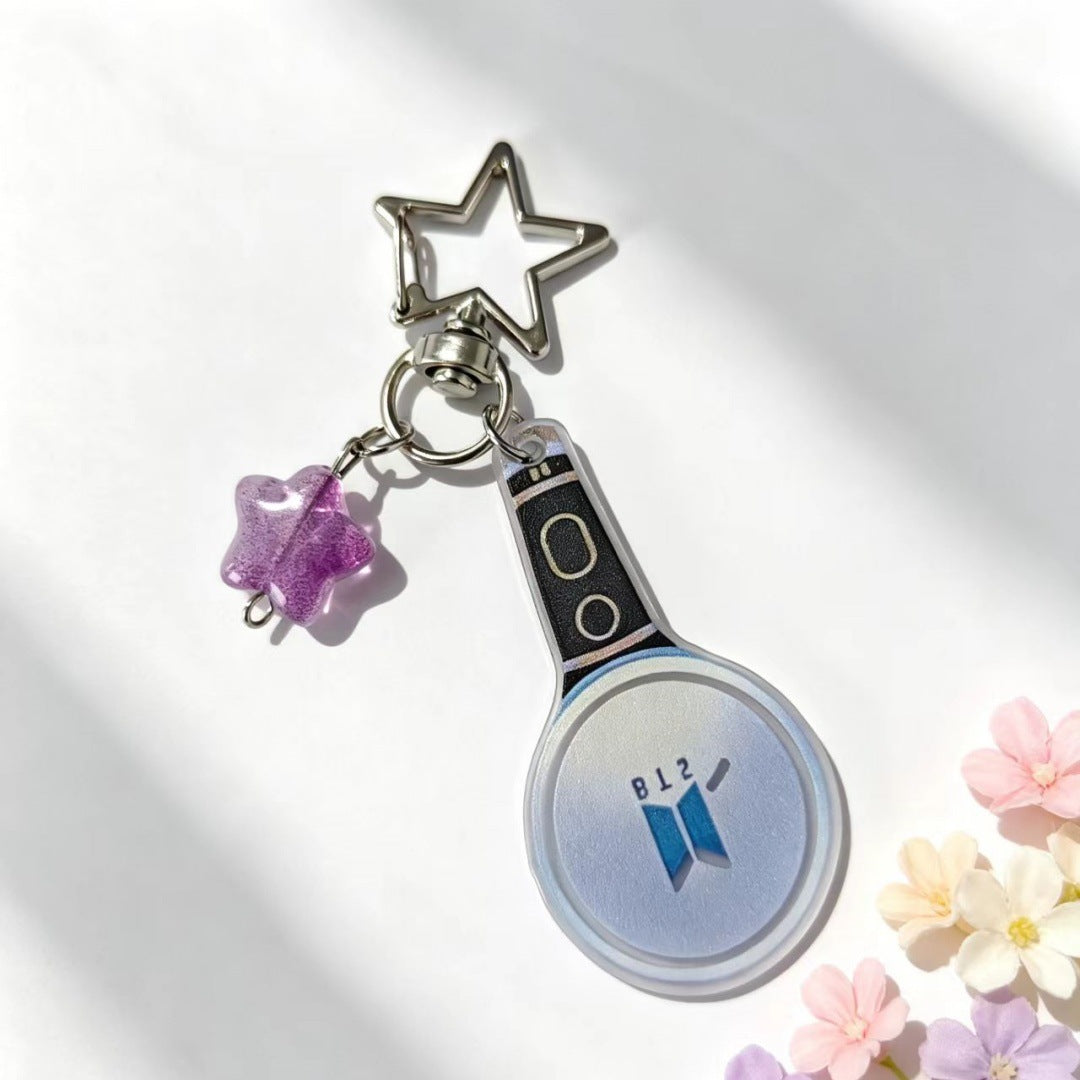 BANGTAN Acrylic Pendant Beaded Phone Chain