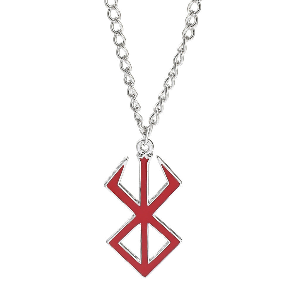 Guts Logo Pendant Necklace Keychain