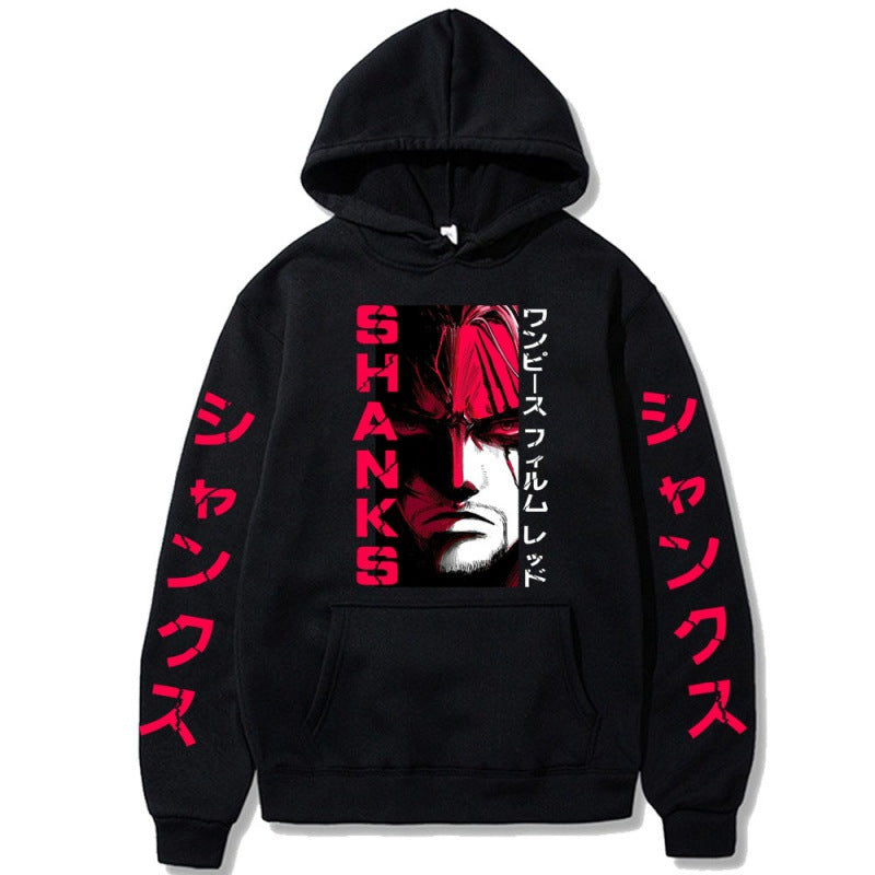 Unisex Shanks Graphic Print Pullover Hoodie