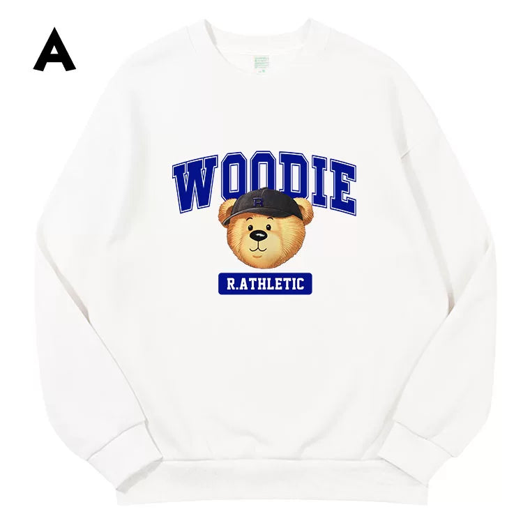 Yeri Casual Graphic Crew Neck Sweatshirt