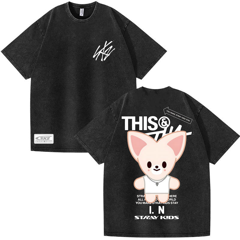 Vintage SKZ THIS & THAT Wash T-shirt