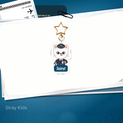 SKZ Flight Attendant Acrylic Keychain