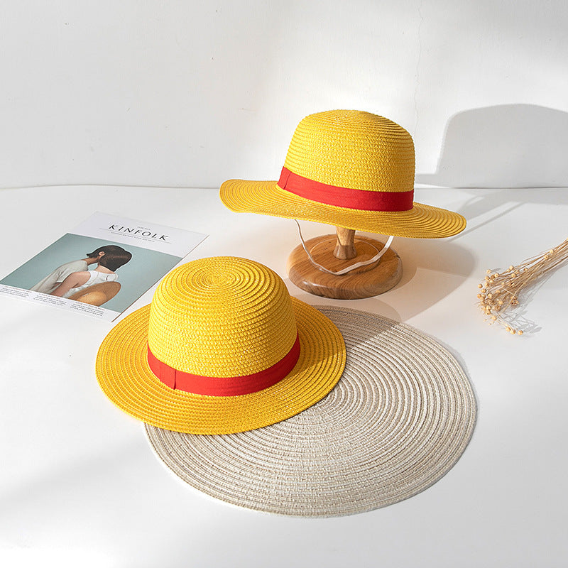 Luffy Cosplay Grass Straw Hat