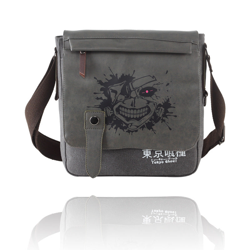 Casual Anime Canvas Shoulder Bag