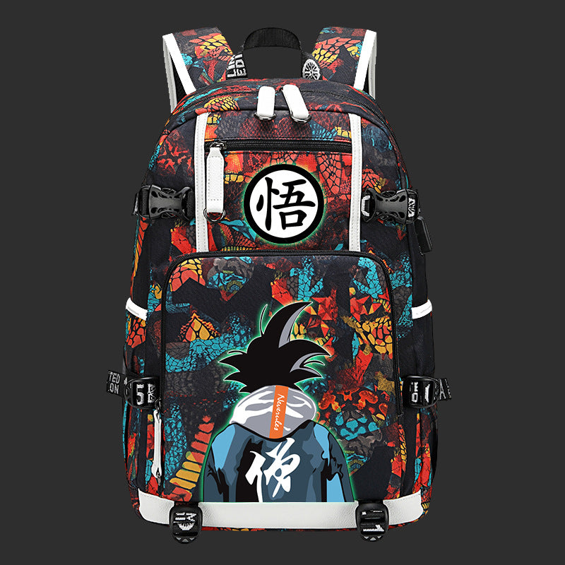 Trendy Anime Luminous Backpack