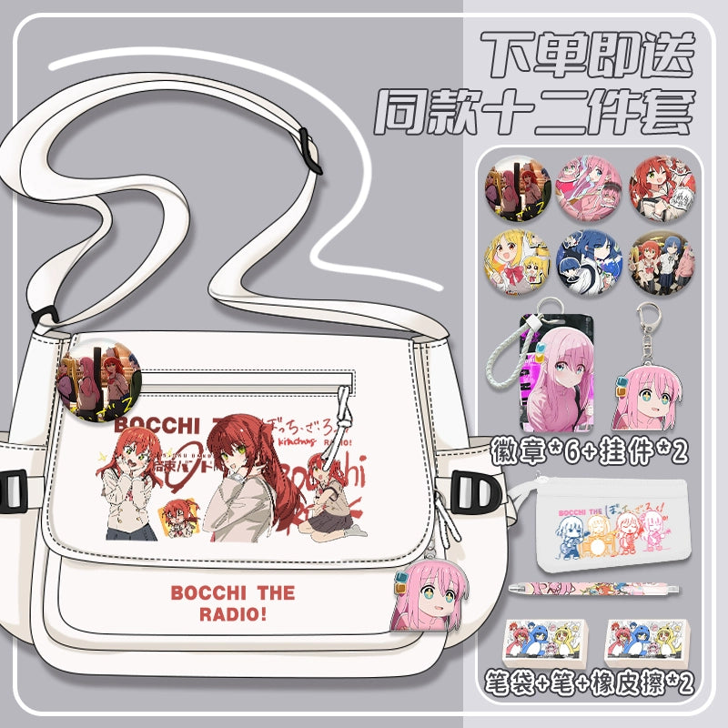 Cute Anime Crossbody Shoulder Backpack