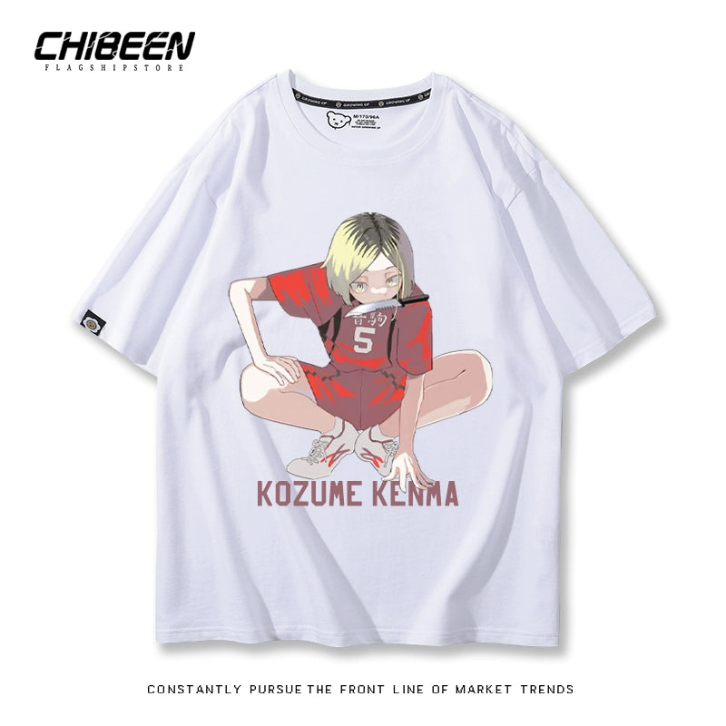 Unisex Kenma Anime Short Sleeve T-Shirt
