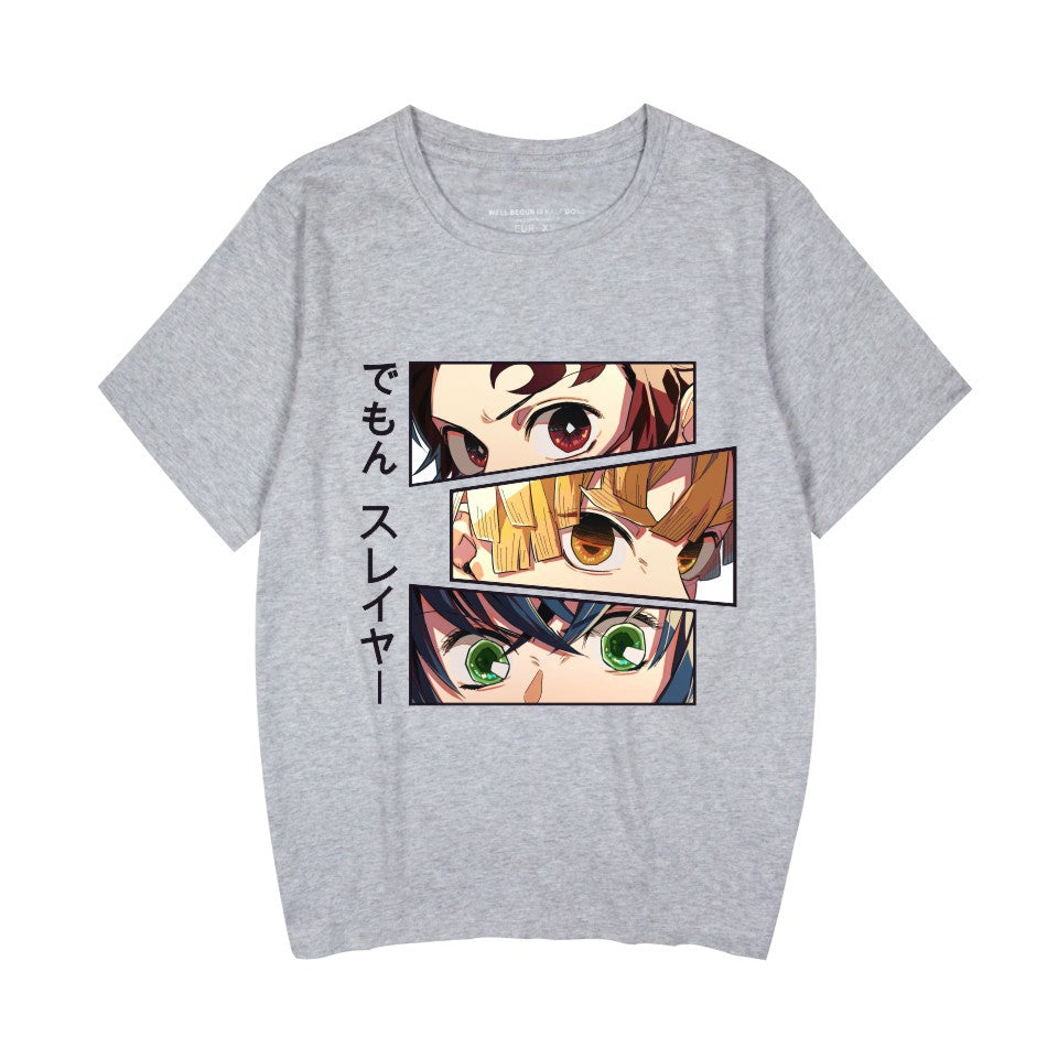 Unisex Anime Leisure Sports Short-sleeved T-shirt