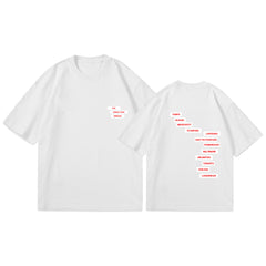 Trendy ARIRANG TOUR Printed Short-sleeved Tee
