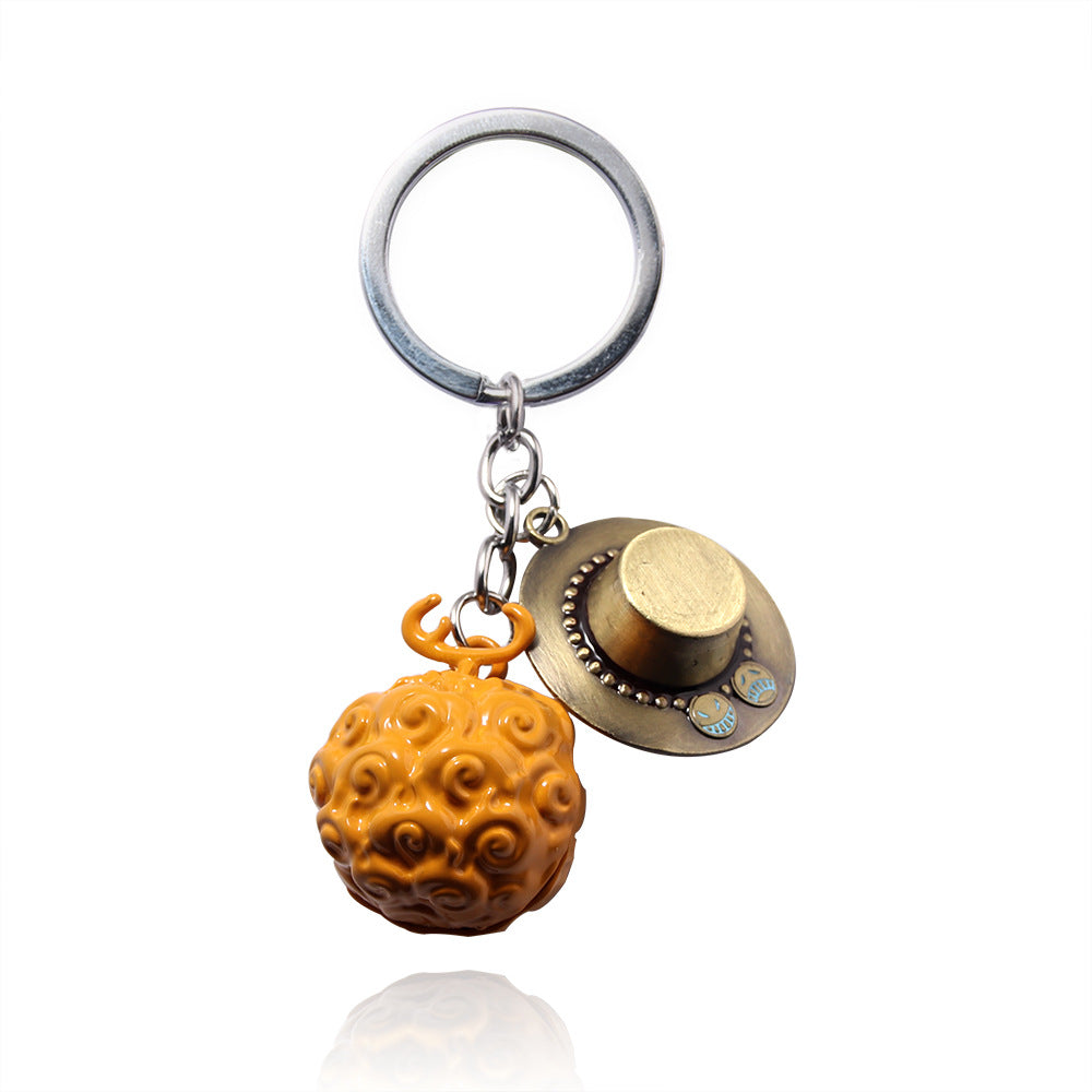 Cute Devil Fruit Keychain Pendant