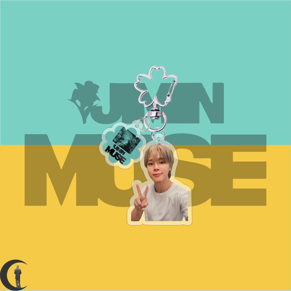 JIMIN Album Acrylic Keychain Pendant