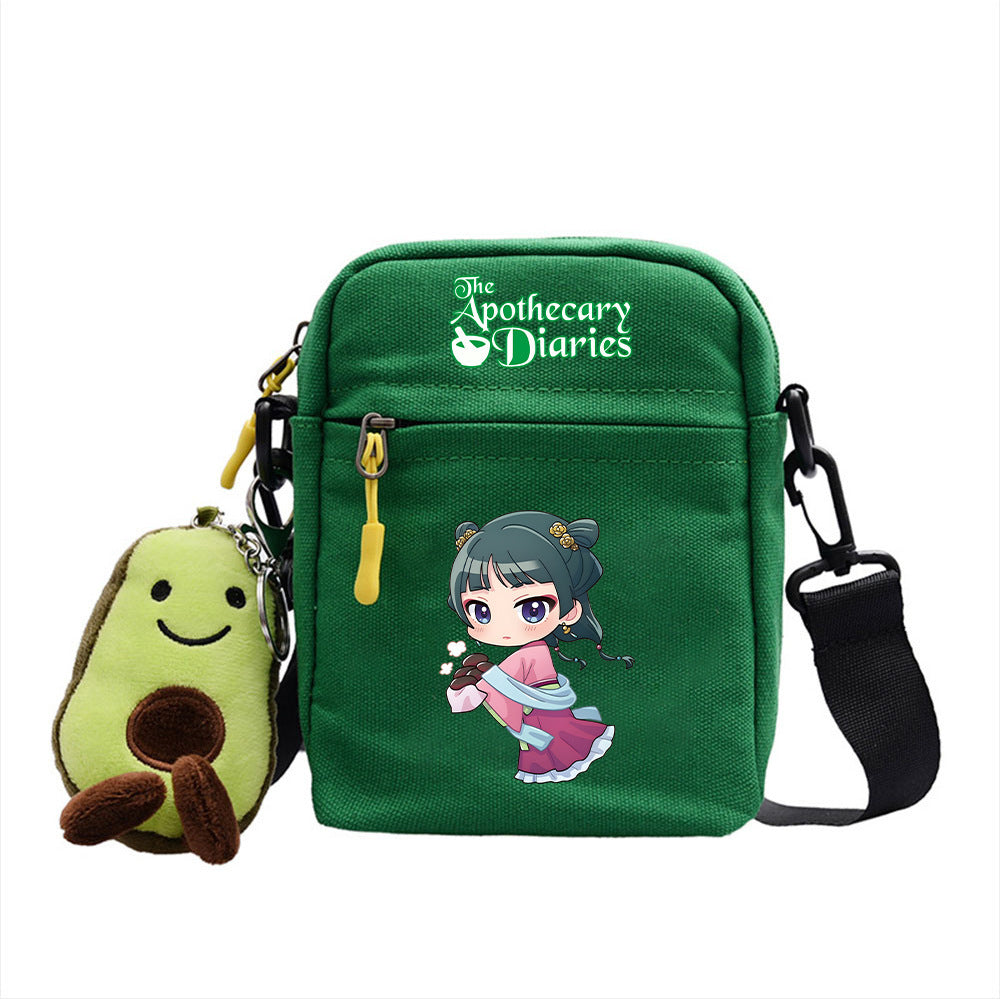 Versatile Anime Square Messenger Bag