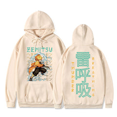 Unisex Anime Graphic Printed Casual Hoodie