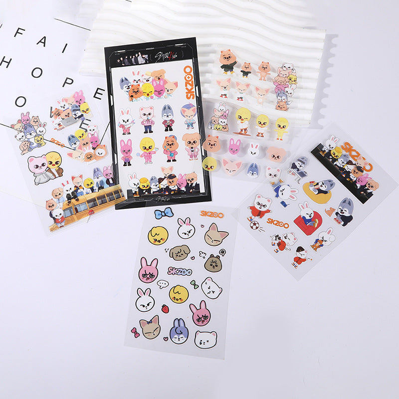 SKZ Creative Handbook Luggage Stickers