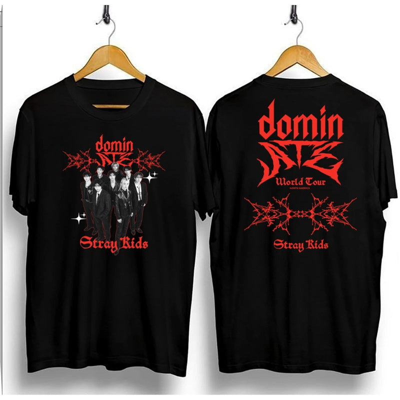 Unisex Dominate Tour Graphic Print T-Shirt