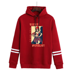 Men's and Women's Anime Drawstring Hoodie
